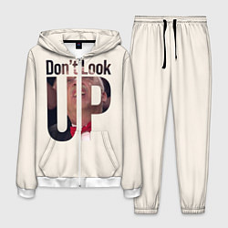 Костюм мужской Dont look upНе смотри на вверх, цвет: 3D-белый