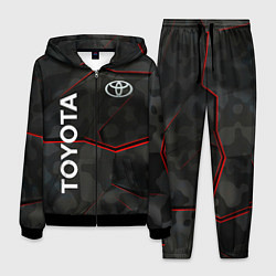 Костюм мужской Toyota sport auto цвета 3D-черный — фото 1
