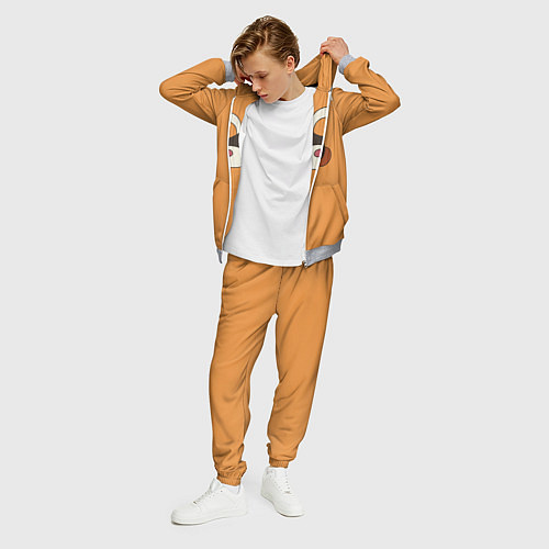 Мужской костюм Genshin Impact - Гоба / 3D-Меланж – фото 3