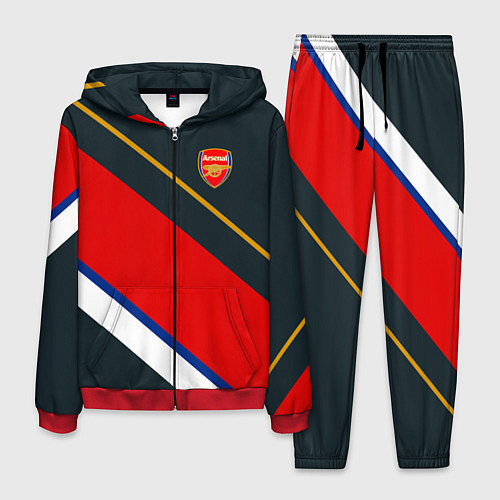 Мужской костюм Arsenal арсенал football / 3D-Красный – фото 1