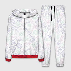 Костюм мужской Все! Еду в отпуск!, цвет: 3D-красный