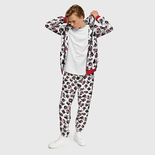 Мужской костюм Монстрики мини / 3D-Красный – фото 3