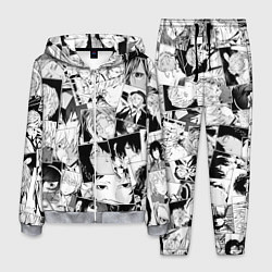 Костюм мужской Bungo Stray Dogs pattern, цвет: 3D-меланж