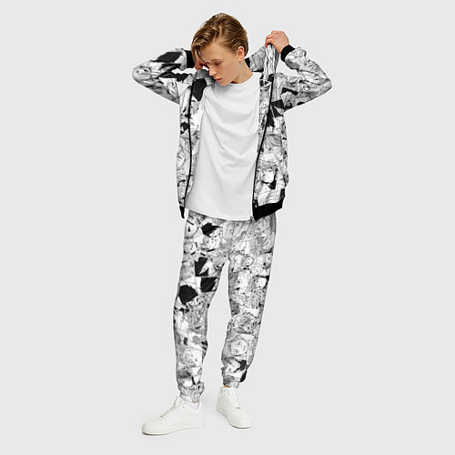 Мужской костюм Обещанный Неверленд pattern / 3D-Черный – фото 3