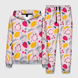 Мужской костюм Fruit Pattern
