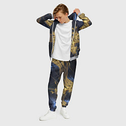 Костюм мужской Фрактальная футуристическая композиция Абстракция, цвет: 3D-меланж — фото 2