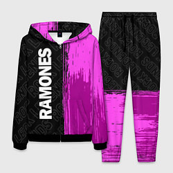 Костюм мужской Ramones Rock Legends, цвет: 3D-черный