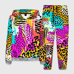 Костюм мужской LEOPARD TEXTURE, цвет: 3D-меланж