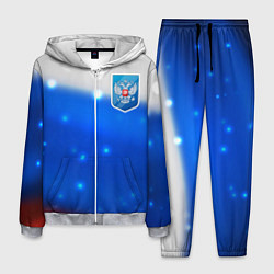 Костюм мужской Герб России Blue, цвет: 3D-меланж