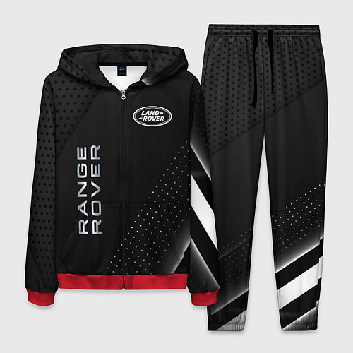 Мужской костюм Land rover Абстракция / 3D-Красный – фото 1