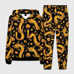 Мужской костюм Golden dragons
