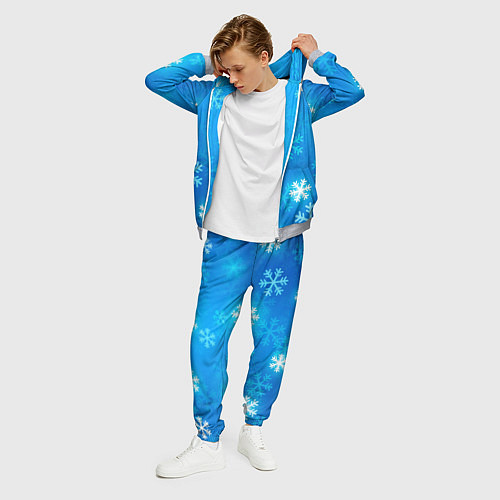 Мужской костюм Зима 2023 / 3D-Меланж – фото 3