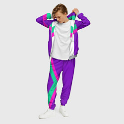 Костюм мужской Always in sports сиреневый, цвет: 3D-меланж — фото 2