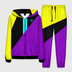 Костюм мужской FIRM прямиком из 80х, цвет: 3D-черный