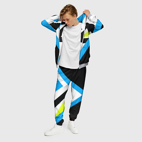 Мужской костюм FIRM спортик / 3D-Меланж – фото 3