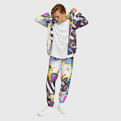 Костюм мужской Василий Кандинский Абстрактная композиция, цвет: 3D-белый — фото 2
