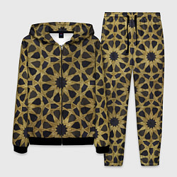 Костюм мужской Арабские узоры, Arabian Pattern, цвет: 3D-черный