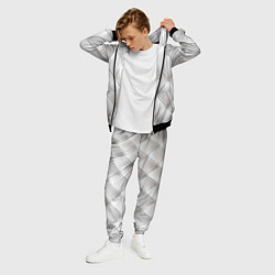 Костюм мужской Стёганая мебельная кожа - texture, цвет: 3D-черный — фото 2