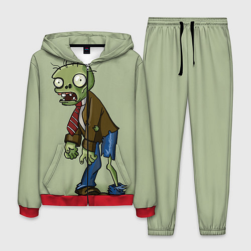 Мужской костюм Зомби стоит / 3D-Красный – фото 1