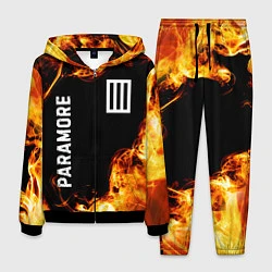 Костюм мужской Paramore и пылающий огонь, цвет: 3D-черный