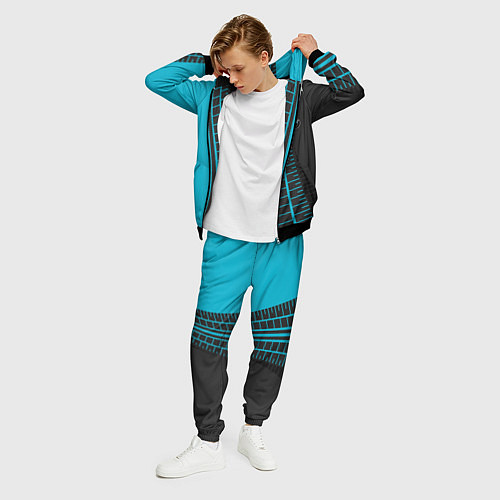 Мужской костюм BMW sign / 3D-Черный – фото 3