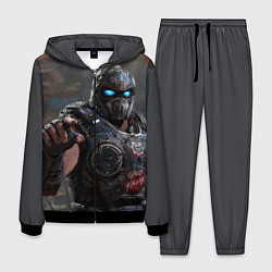 Костюм мужской Gears of war Клейтон Кармайн, цвет: 3D-черный