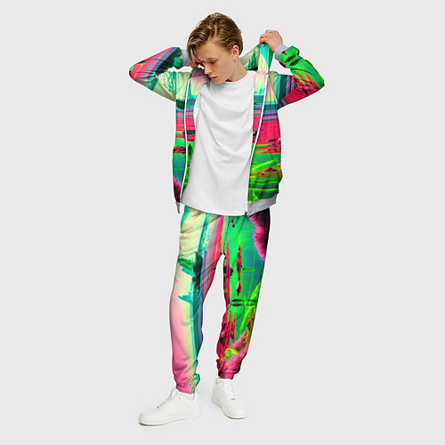 Мужской костюм Кислотный мир / 3D-Меланж – фото 3