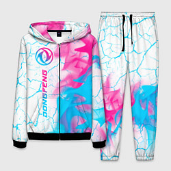 Костюм мужской Dongfeng neon gradient style: по-вертикали, цвет: 3D-черный