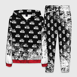 Мужской костюм Алан Вейк узор