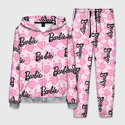 Костюм мужской Логотип Барби и розовое кружево, цвет: 3D-меланж