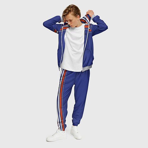 Мужской костюм Made in 1982 / 3D-Меланж – фото 3