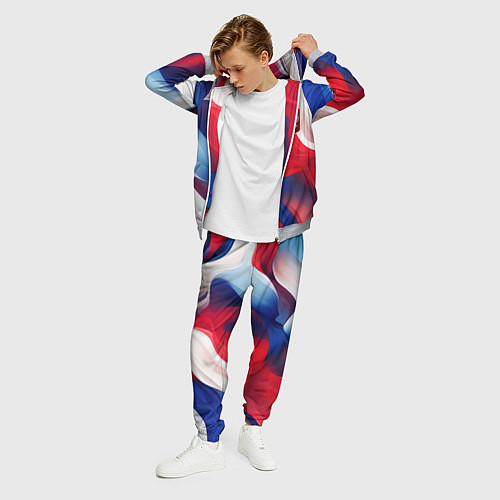 Мужской костюм Красный герб России / 3D-Меланж – фото 3