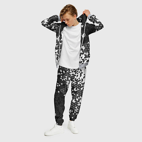 Мужской костюм Лексус - распад / 3D-Меланж – фото 3