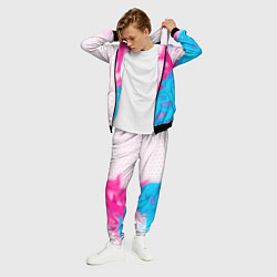 Костюм мужской Suzuki neon gradient style: по-вертикали, цвет: 3D-черный — фото 2