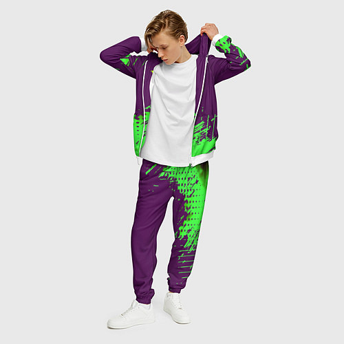 Мужской костюм Monster energy taurin / 3D-Белый – фото 3