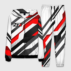 Мужской костюм Mass effect - white uniform n7