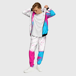 Костюм мужской Paramore neon gradient style по-вертикали, цвет: 3D-черный — фото 2