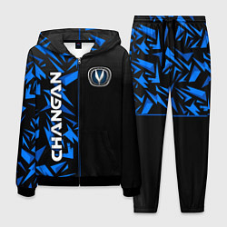 Костюм мужской Changan - blue uniform, цвет: 3D-черный