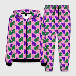 Костюм мужской Животные капибары, цвет: 3D-черный