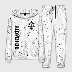 Мужской костюм Behemoth glitch на светлом фоне вертикально