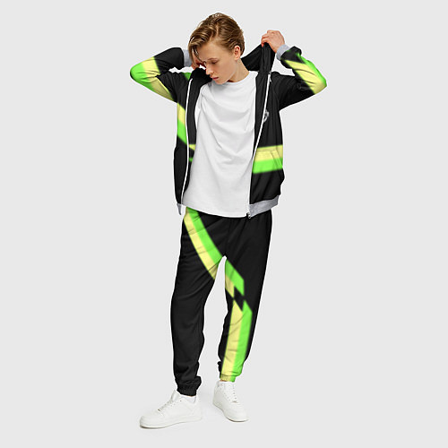 Мужской костюм Nissan logo brend auto / 3D-Меланж – фото 3