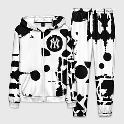 Костюм мужской New York yankees - baseball team pattern, цвет: 3D-белый