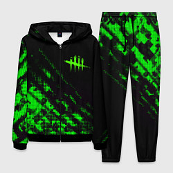 Костюм мужской Dead by daylight green neon, цвет: 3D-черный