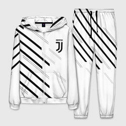 Костюм мужской Juventus sport geometry, цвет: 3D-белый