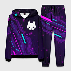 Костюм мужской Stray neon gaming, цвет: 3D-черный