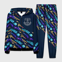 Костюм мужской Everton градиентные мячи, цвет: 3D-черный