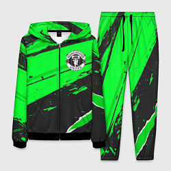 Костюм мужской Manchester United sport green, цвет: 3D-черный