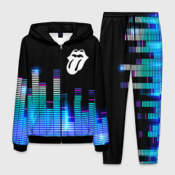 Костюм мужской Rolling Stones эквалайзер, цвет: 3D-черный