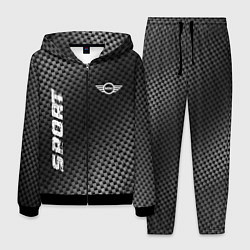 Костюм мужской Mini sport carbon, цвет: 3D-черный