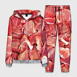 Костюм мужской Куски мяса, цвет: 3D-меланж